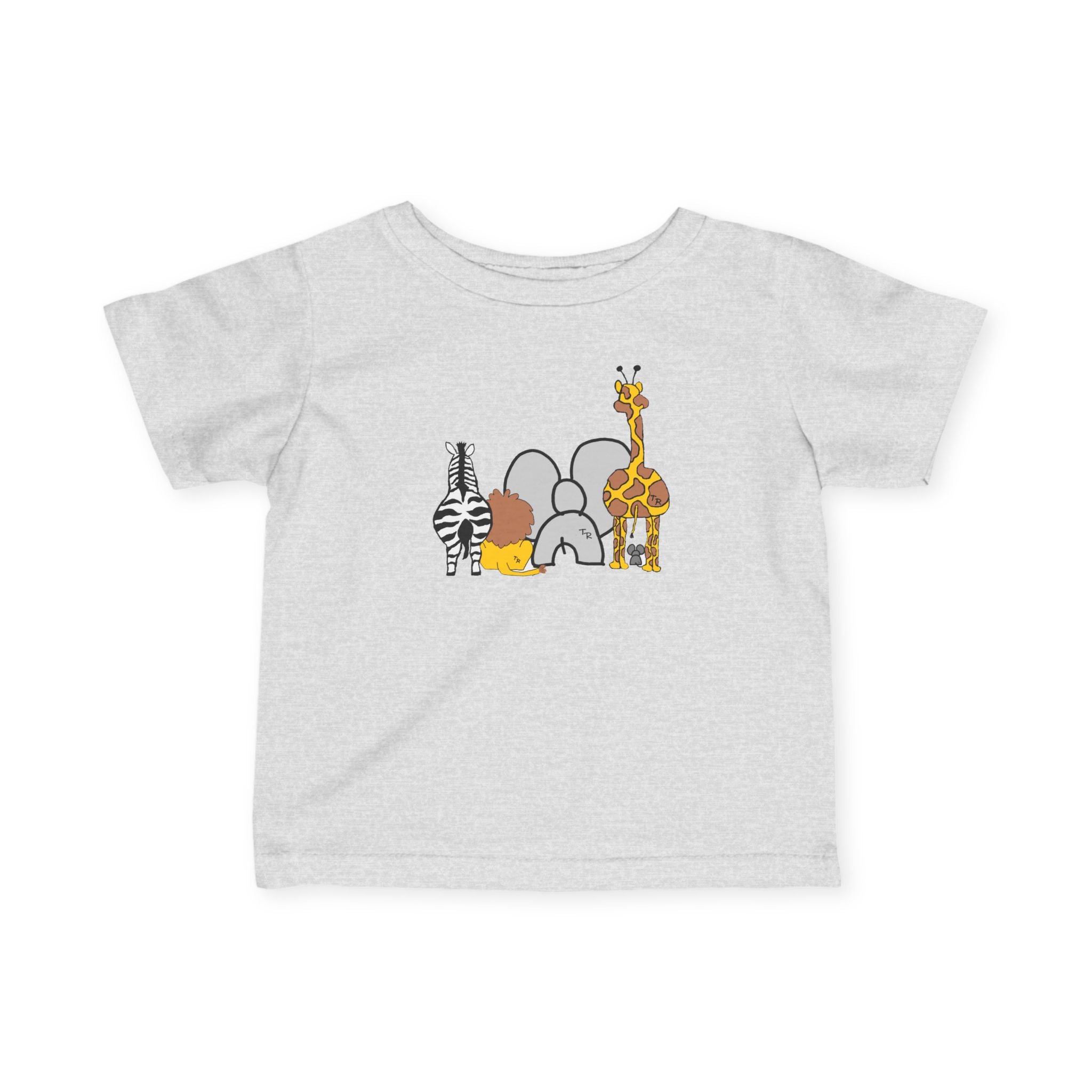 Infant Fine Jersey Tee Talleyrand Band Front and Mouse back