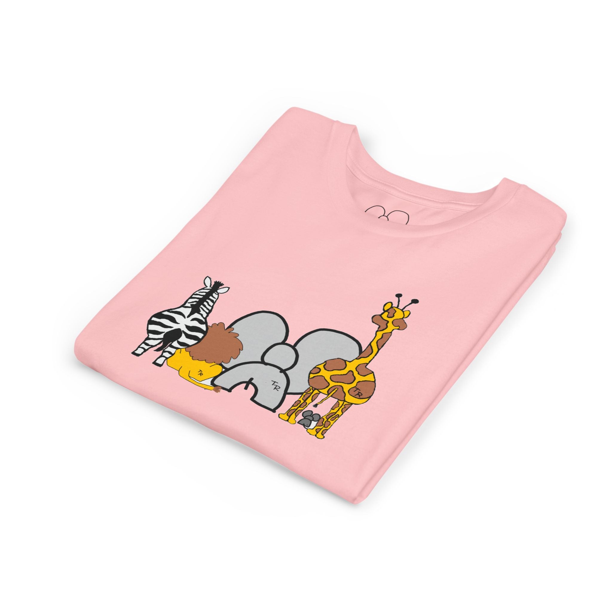 Youth Tee - Animals Front - Elephant