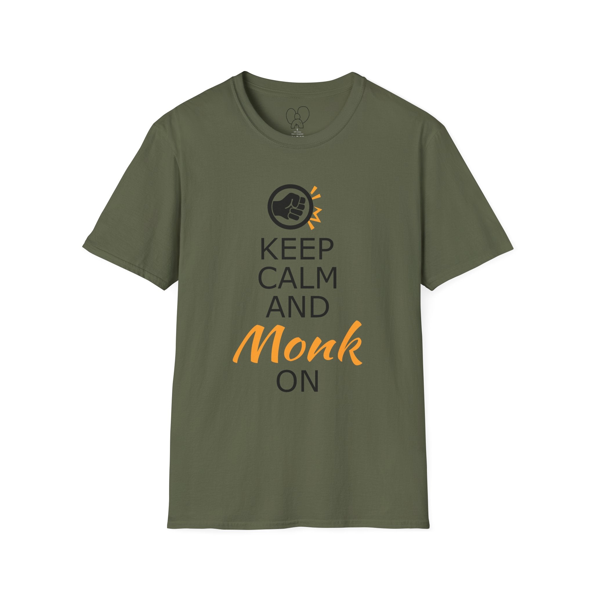 Unisex T-Shirt Keep Calm and Monk On