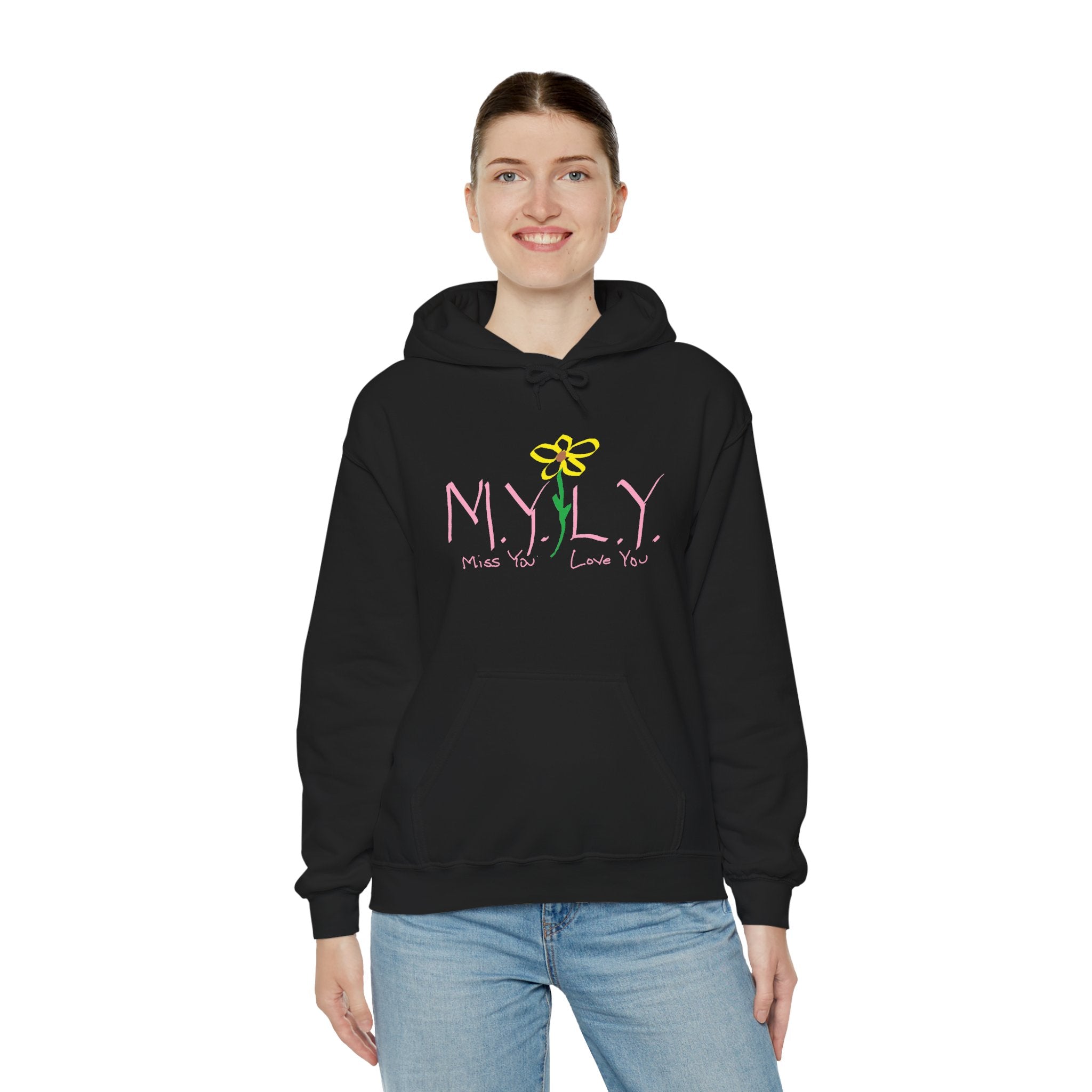 M.Y.L.Y. (Miss You Love You) Comfy Hoodie