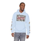 Talleyrand Band Hooded Sweatshirt Text Front/ picture back and picture sleeves