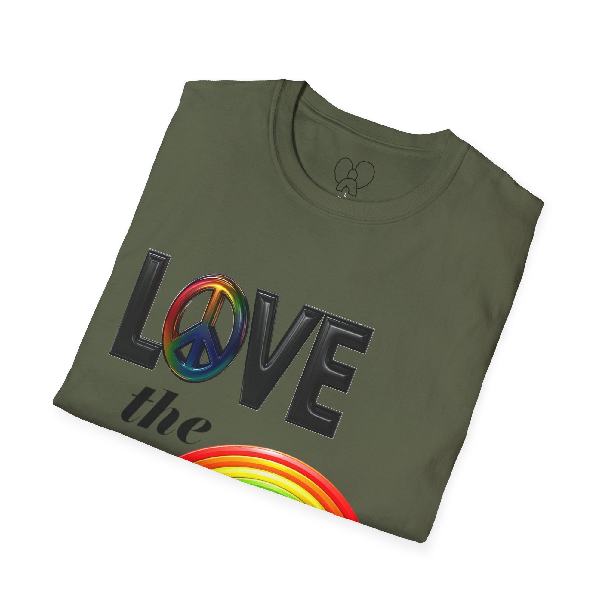 Rainbow Love Unisex T-Shirt