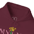 Warm Floral Love Sweatshirt | Cozy Unisex Hoodie for Casual Everyday Wear, Gifts, Mother's Day, Birthdays, Friendship