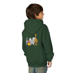 Youth Hoodie -TalleyRand Band Front/Animals Back