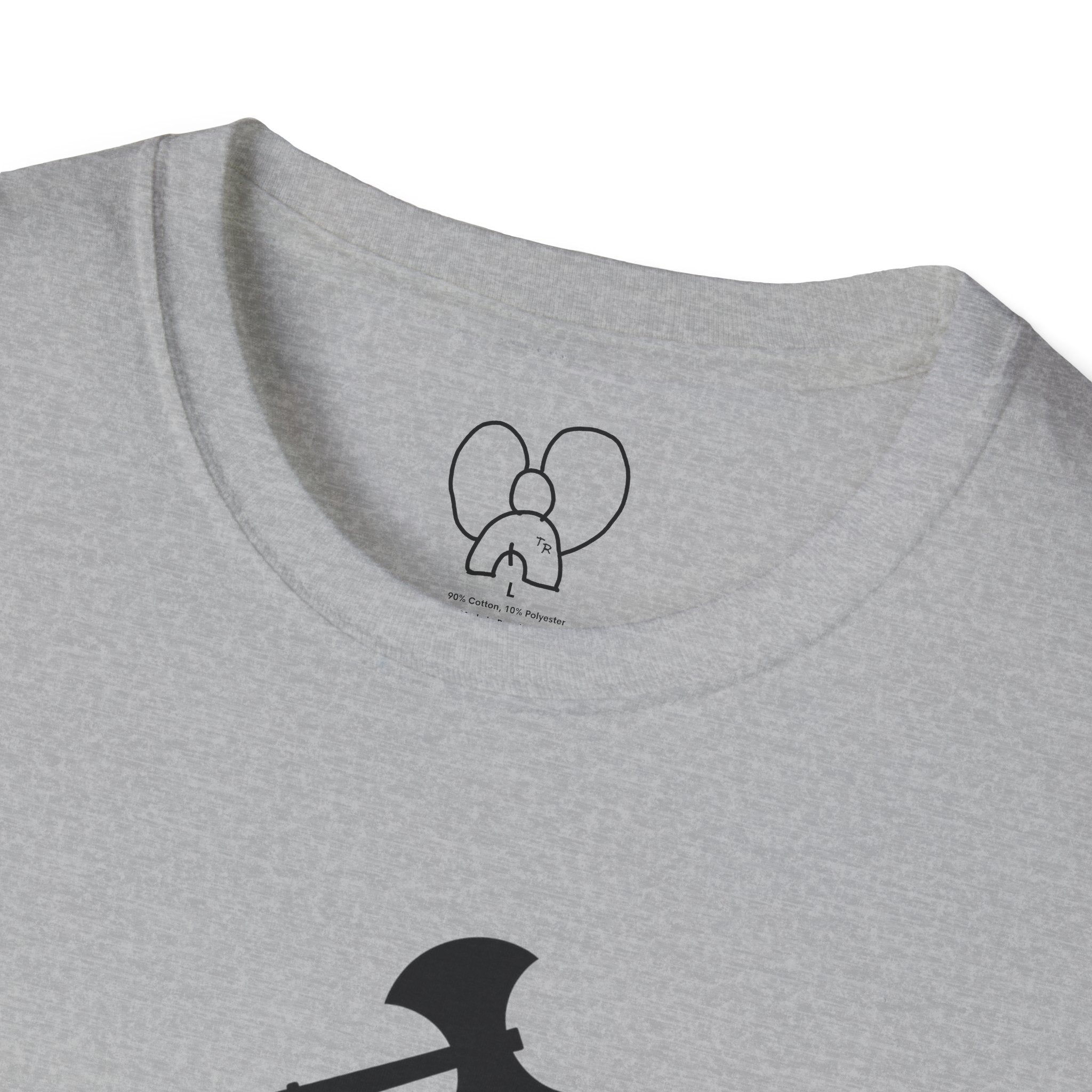 Keep Calm and Barbarian On Unisex Softstyle T-Shirt