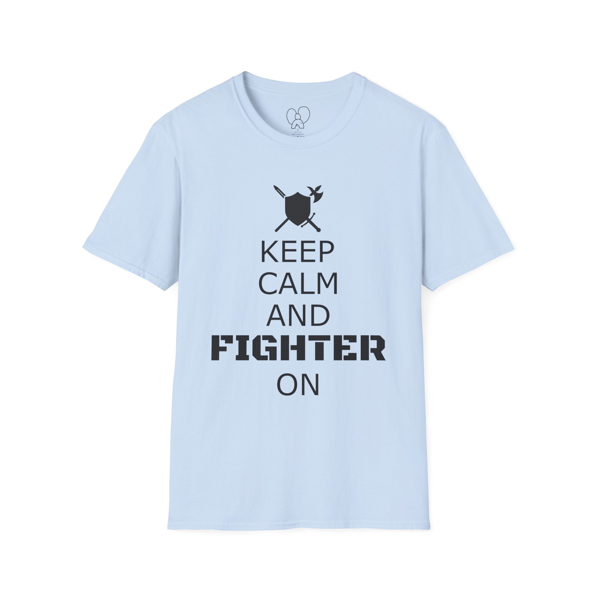 Keep Calm Fighter Unisex T-Shirt