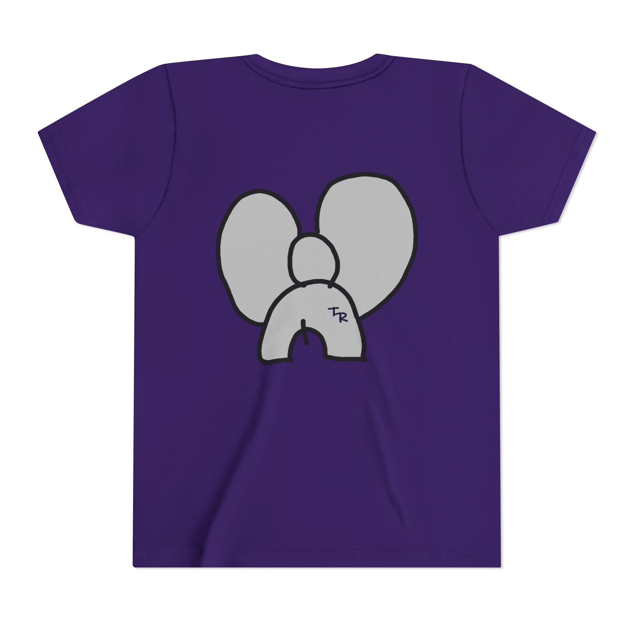 Youth Tee - Animals Front - Elephant