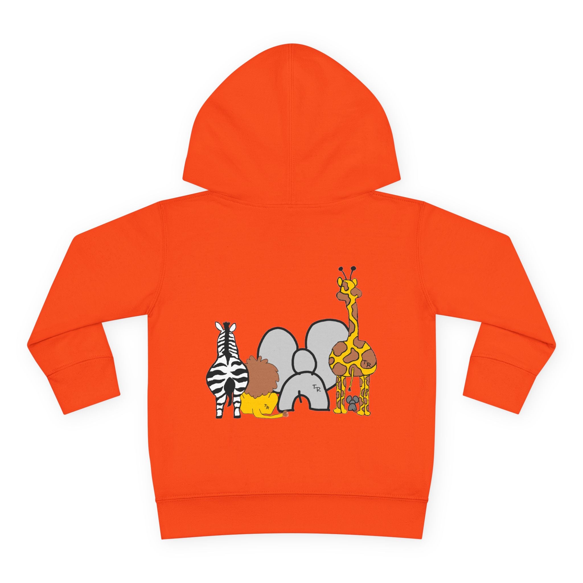 Kids Fleece Hoodie - TalleyRand Band Print Front - Stick Together Fam Back