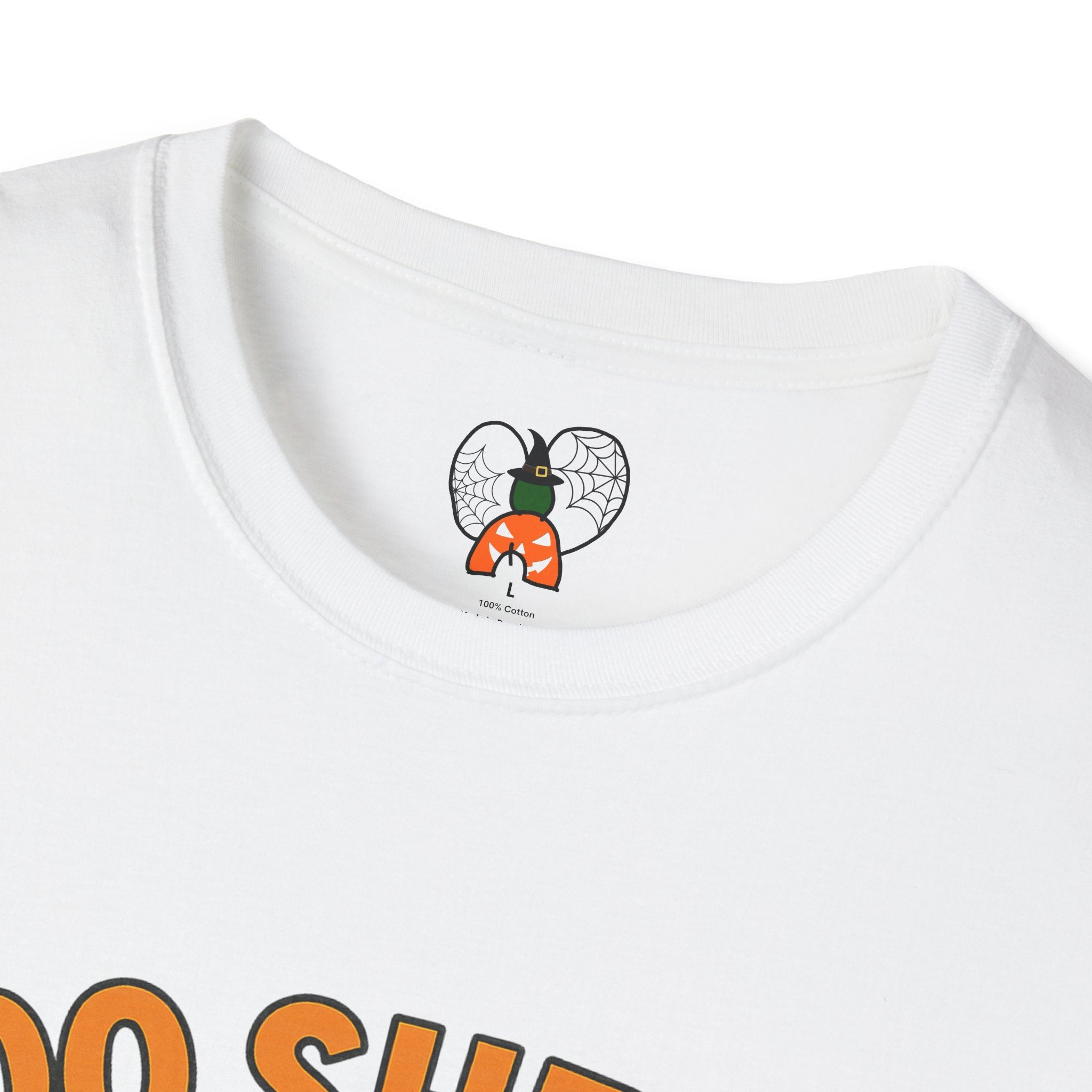 Halloween Boo Sheet T-Shirt, Unisex Softstyle Tee, Funny Halloween Shirt, Fall Festive Apparel, Ghost Themed Gift