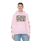 Talleyrand Band Hooded Sweatshirt Text Front/ picture back and picture sleeves