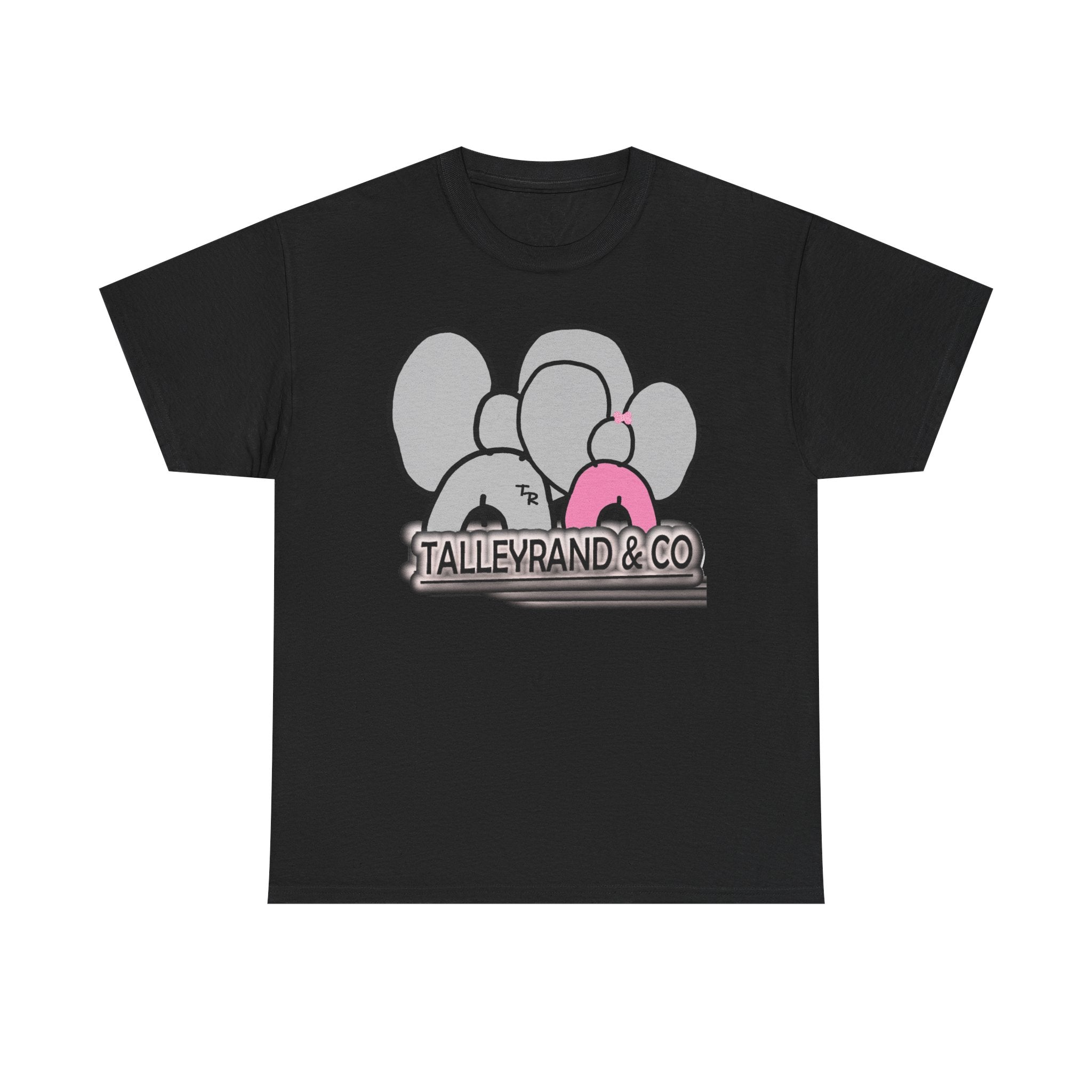 Elephant Crew Graphic Tee — TalleyRand & Co. Cute Pink Accent