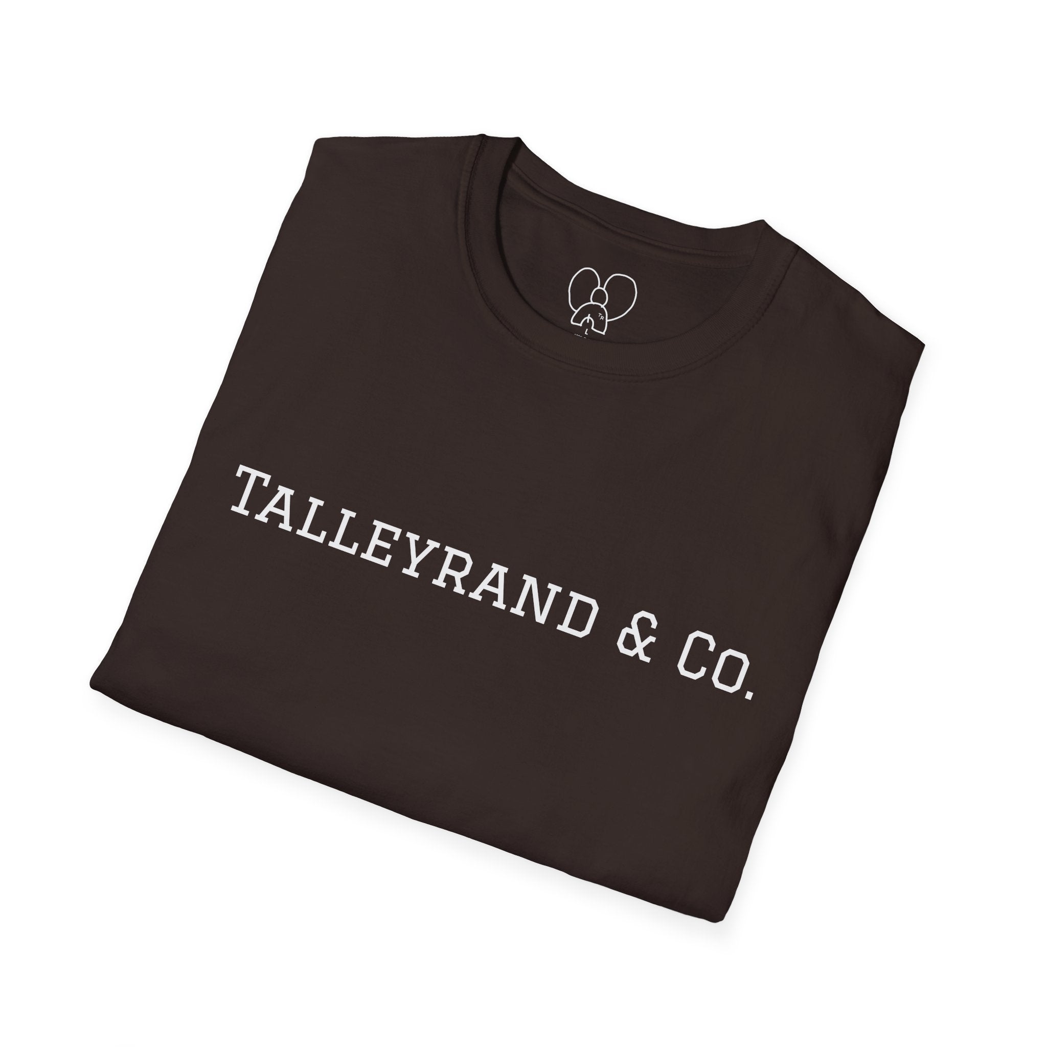 Classic Unisex Softstyle T-Shirt with Talleyrand & Co. Design, Casual Wear, Gift Idea, Everyday Basics, Trendy Fashion, Unisex Tee