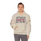 Talleyrand Band Hooded Sweatshirt Text Front/ picture back and picture sleeves