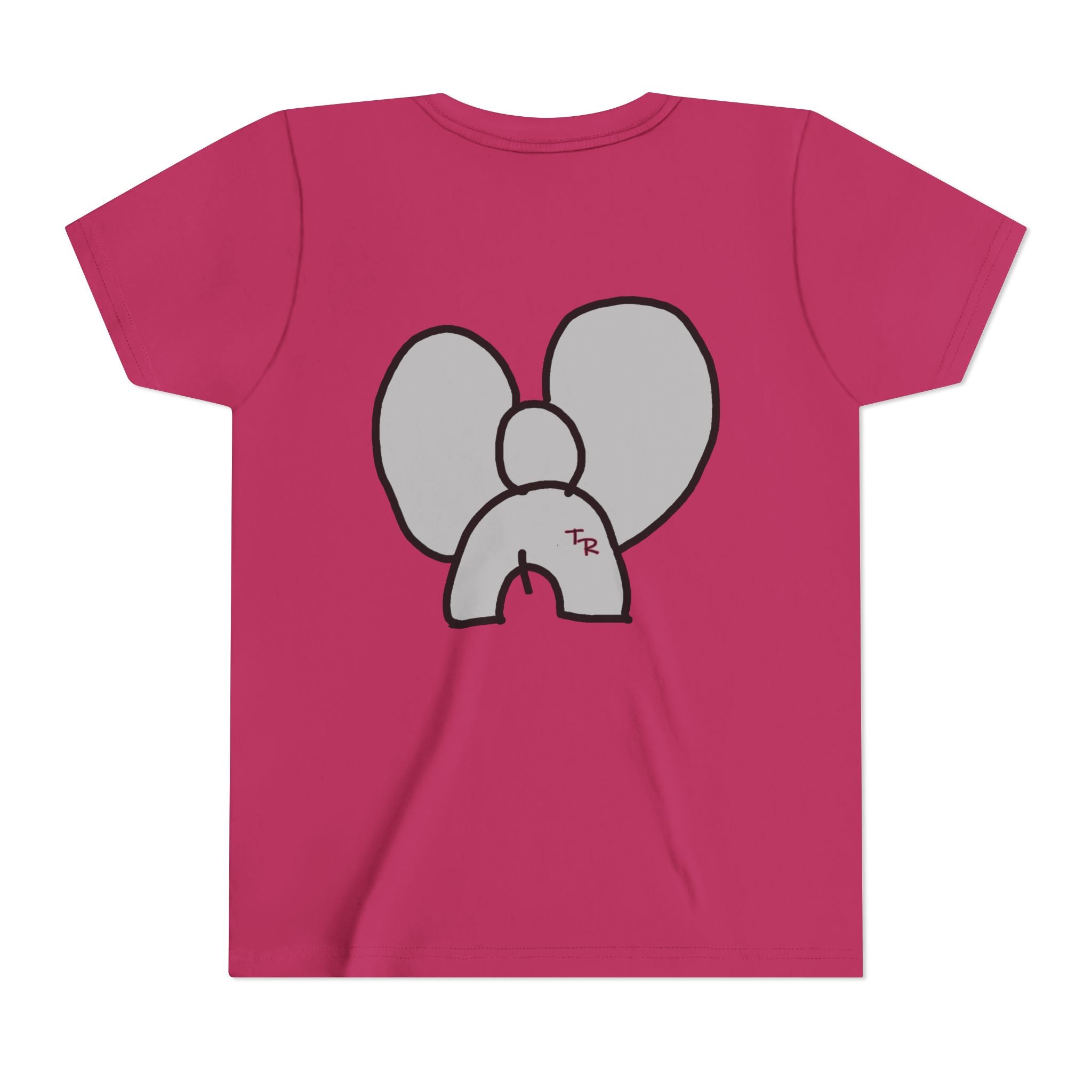 Youth Tee - Animals Front - Elephant