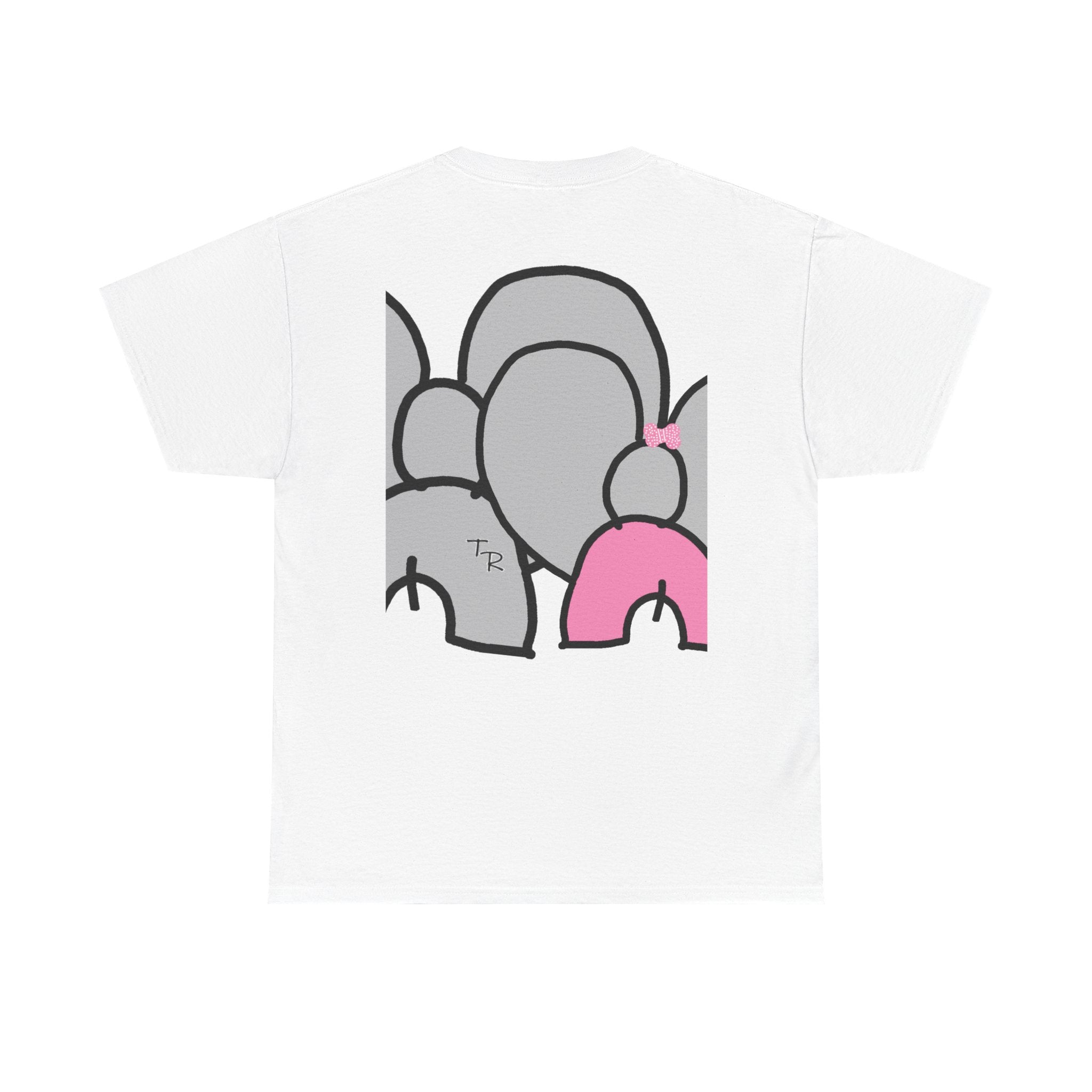 Elephant Crew Graphic Tee — TalleyRand & Co. Cute Pink Accent