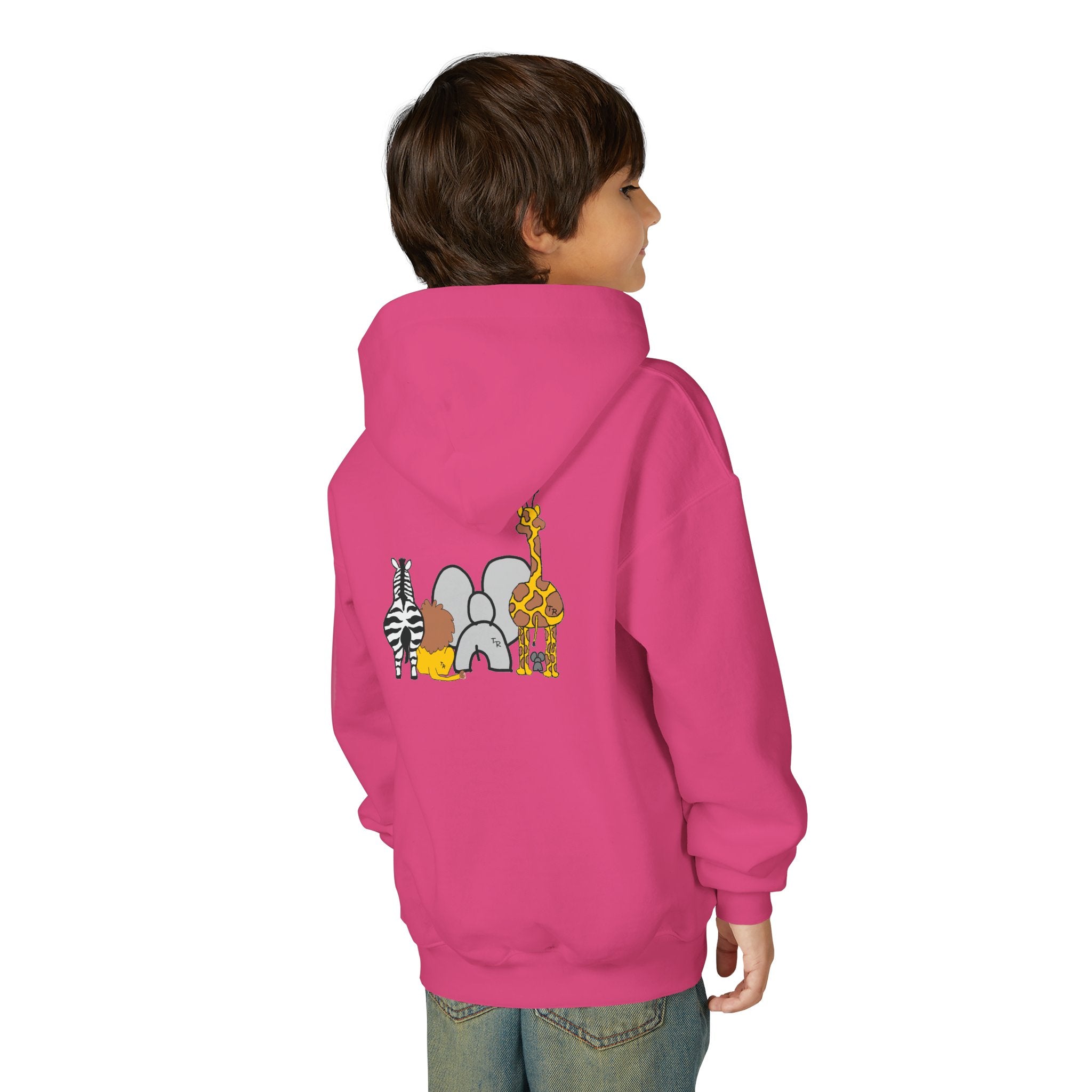 Youth Hoodie -TalleyRand Band Front/Animals Back
