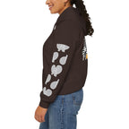 Talleyrand Band Hooded Sweatshirt Text Front/ picture back and picture sleeves