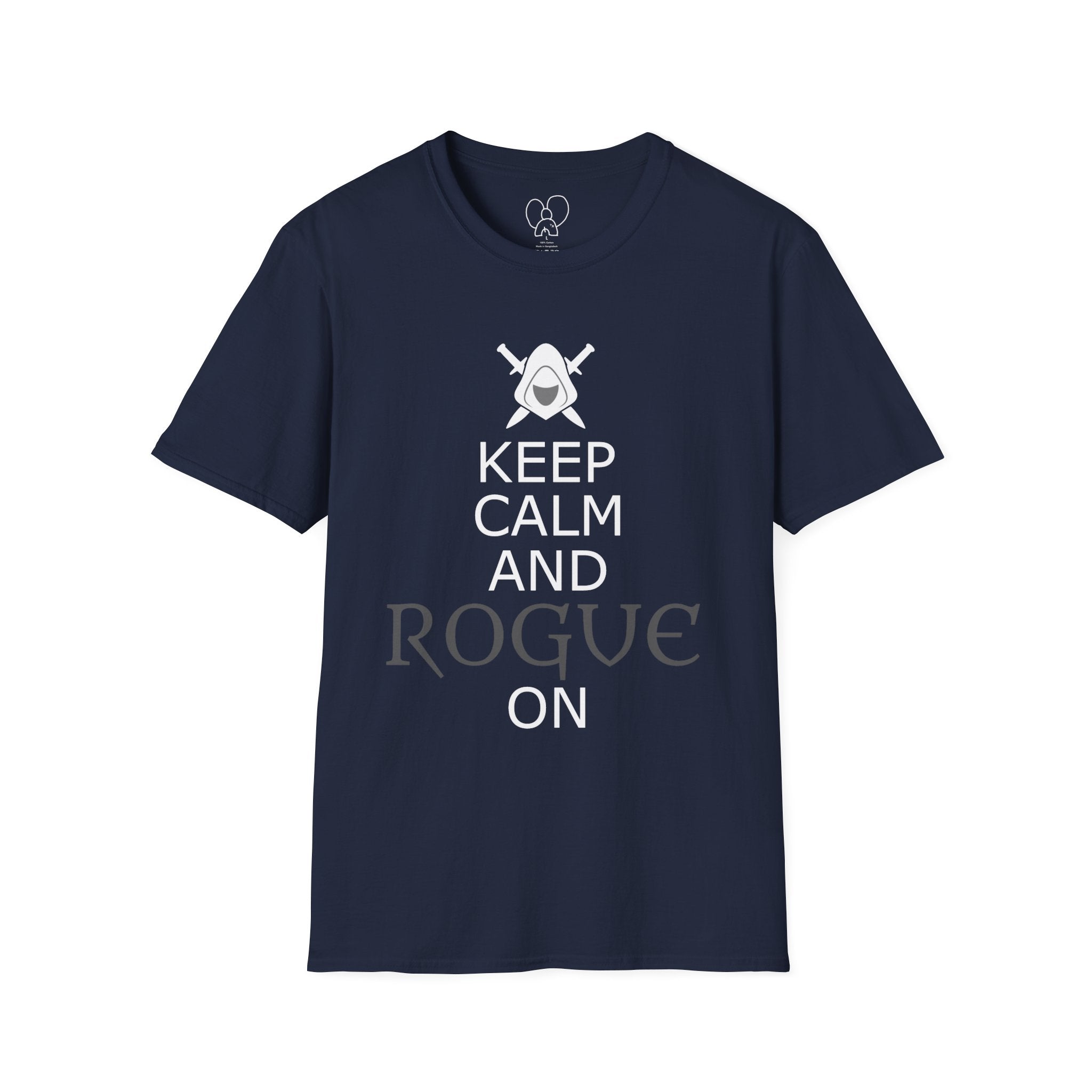 Keep Calm and Rogue On Unisex Softstyle T-Shirt
