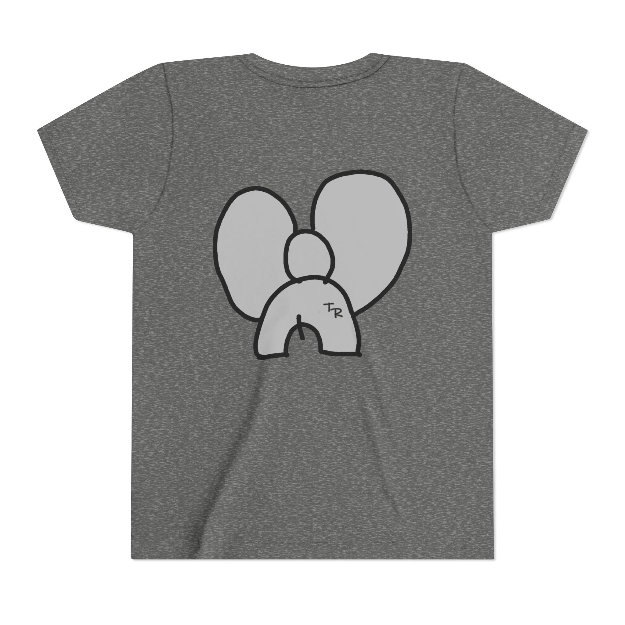 Youth Tee - Animals Front - Elephant
