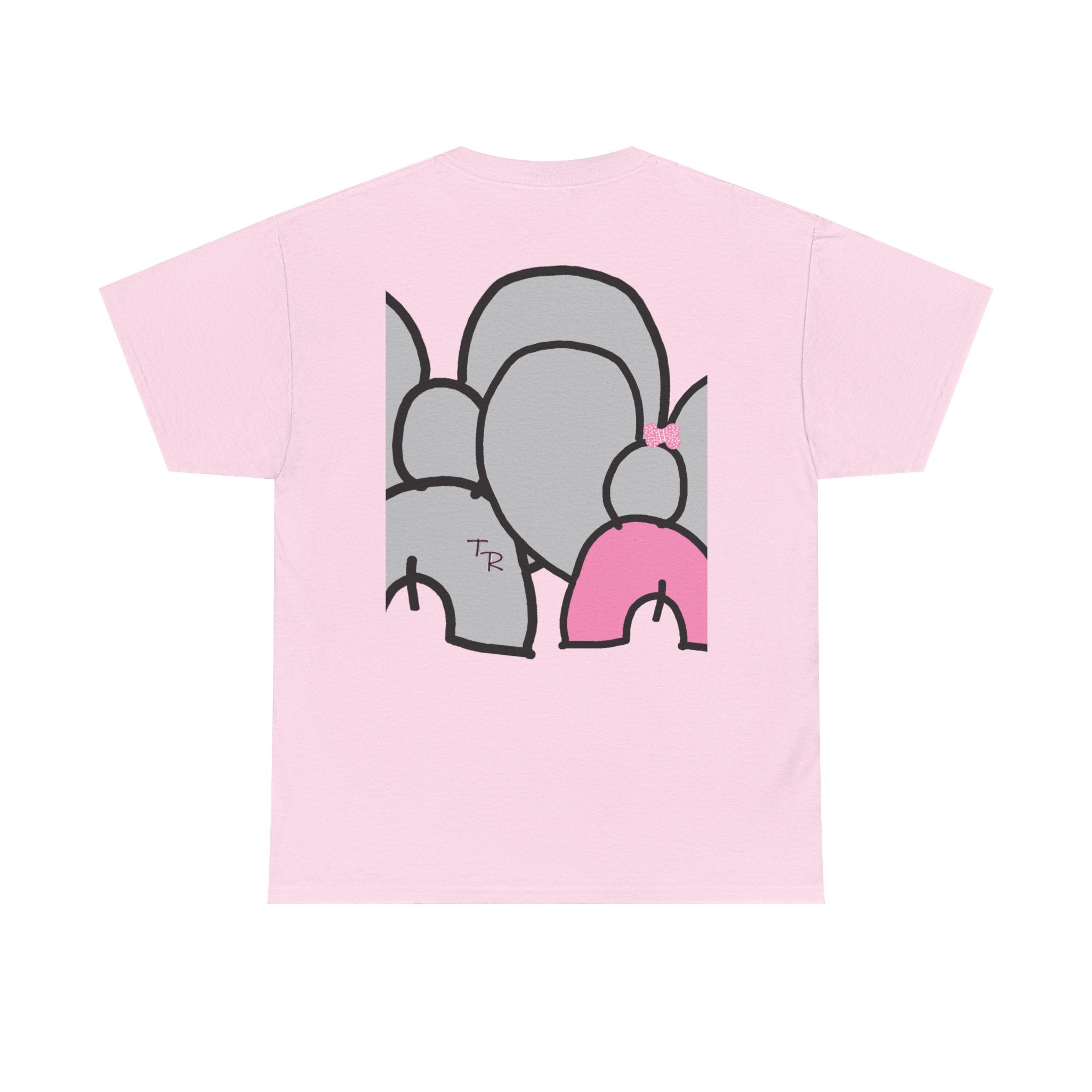 Elephant Crew Graphic Tee — TalleyRand & Co. Cute Pink Accent