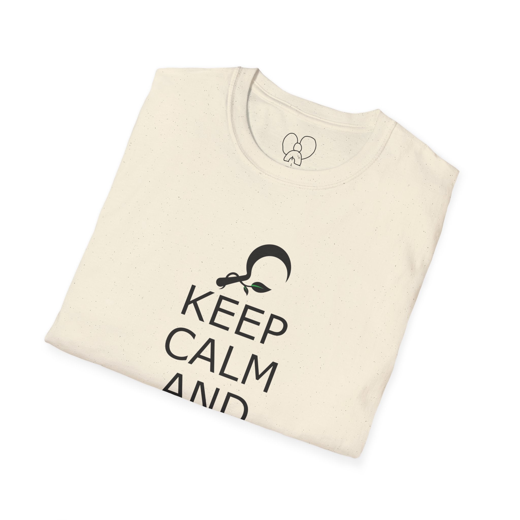 Keep Calm and Druid On Shirt, Unisex Softstyle Tee