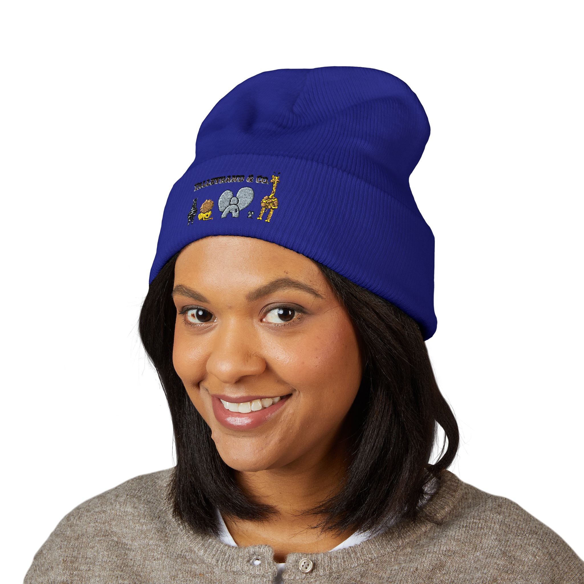 Embroidered Beanie - Talleyrand Animals