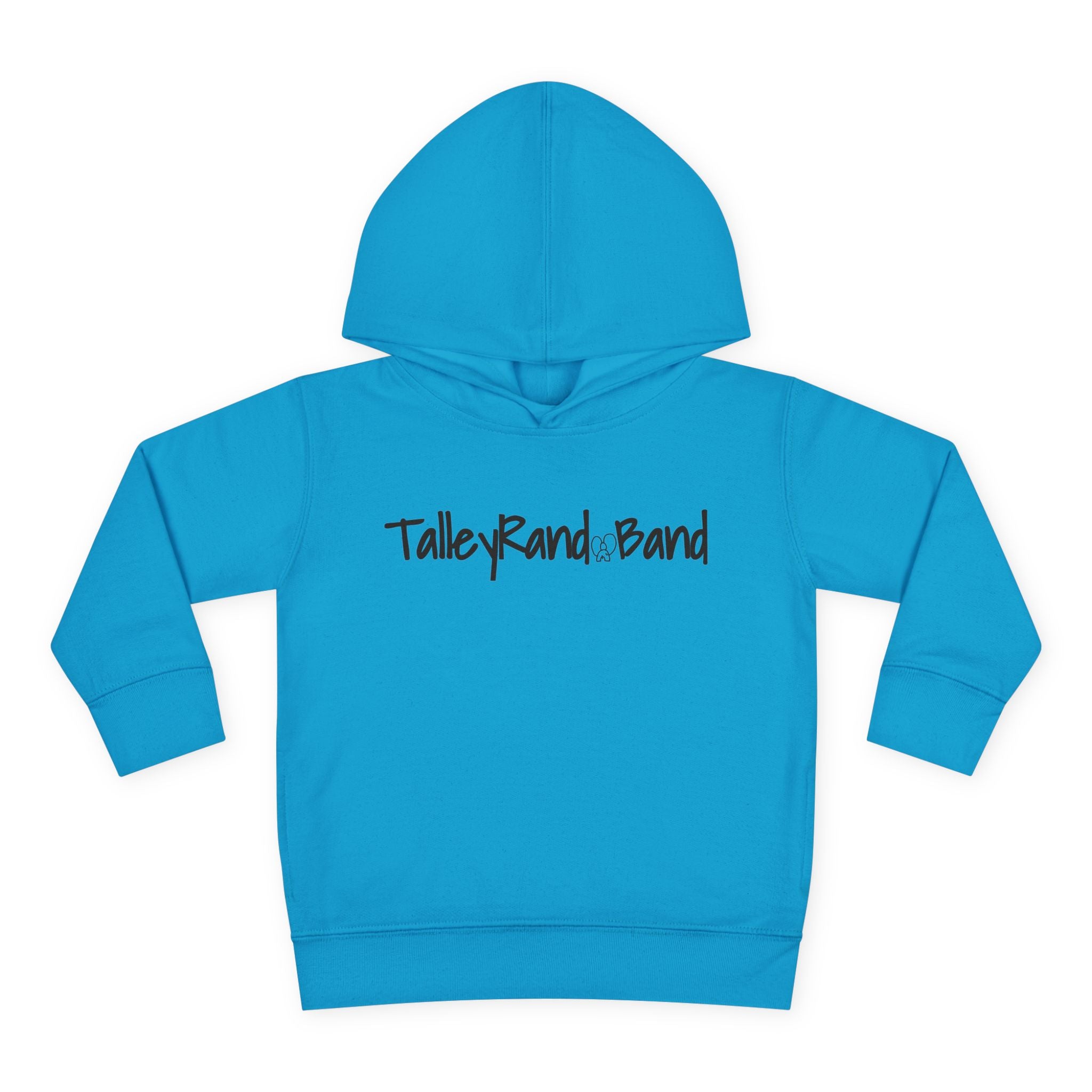 Kids Fleece Hoodie - TalleyRand Band Print Front - Stick Together Fam Back