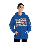 Talleyrand Band Hooded Sweatshirt Text Front/ picture back and picture sleeves