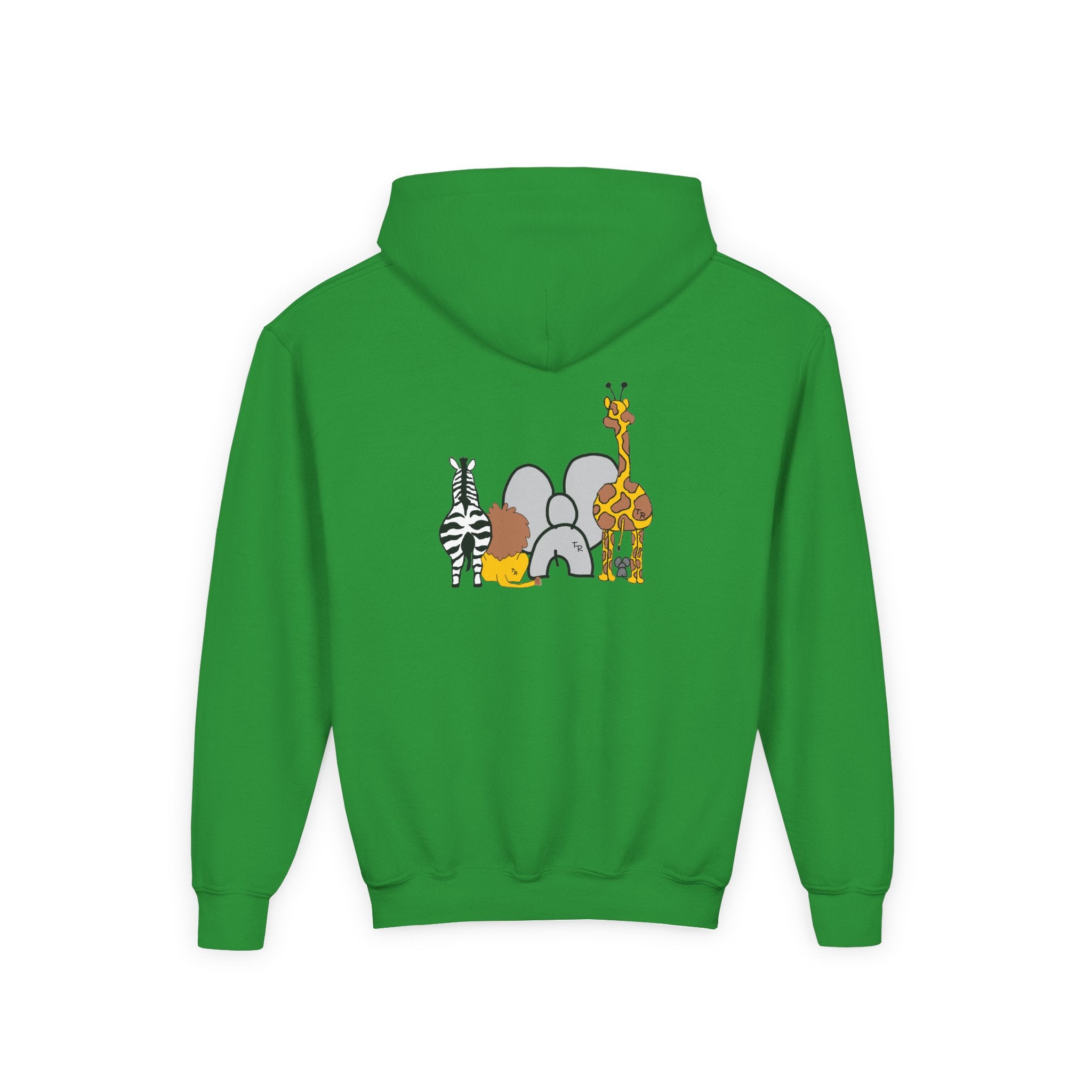 Youth Hoodie -TalleyRand Band Front/Animals Back
