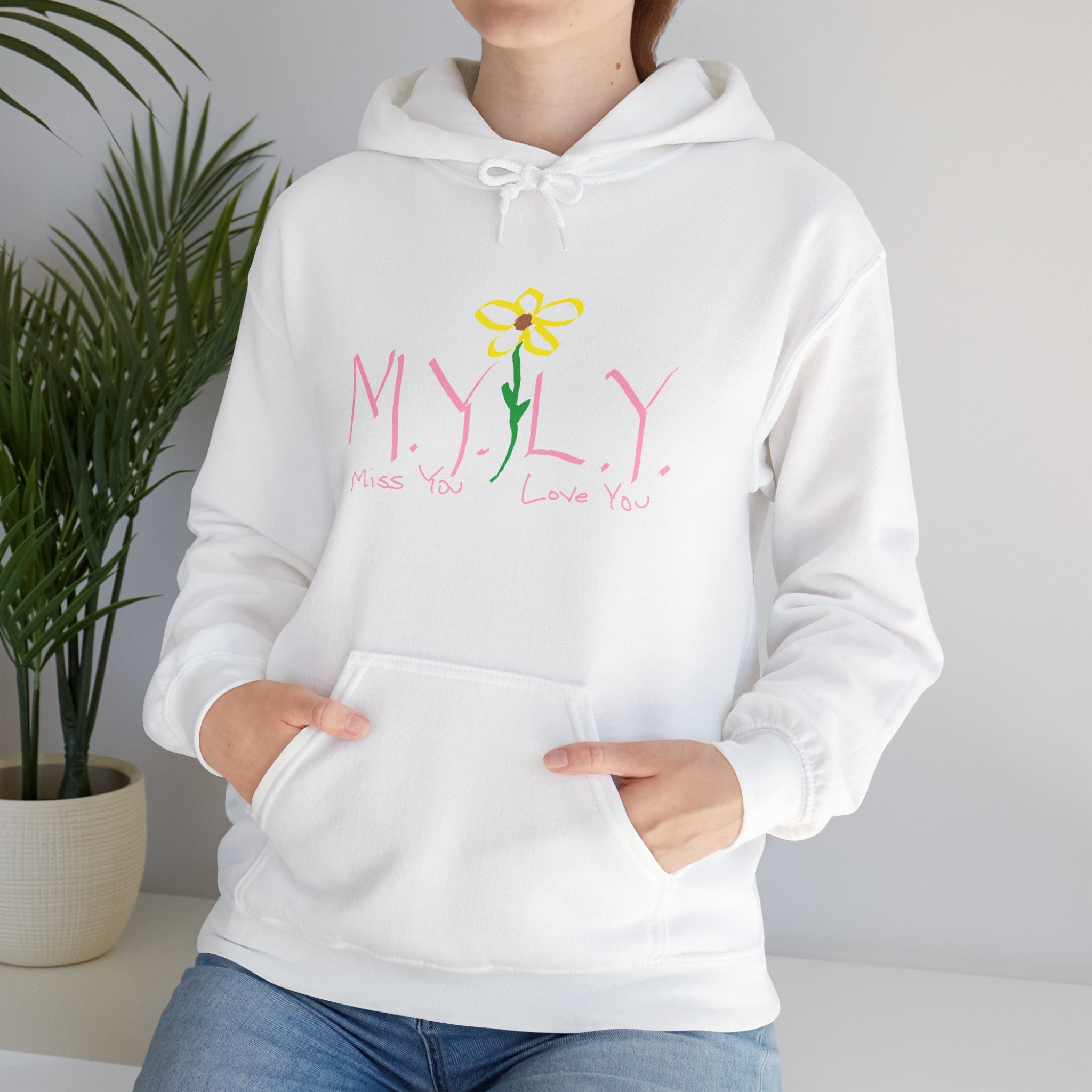 M.Y.L.Y. (Miss You Love You) Comfy Hoodie