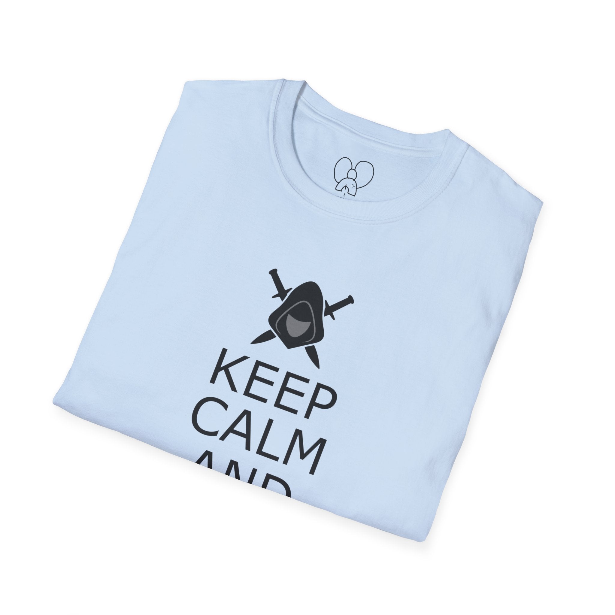 Keep Calm and Rogue On Unisex Softstyle T-Shirt