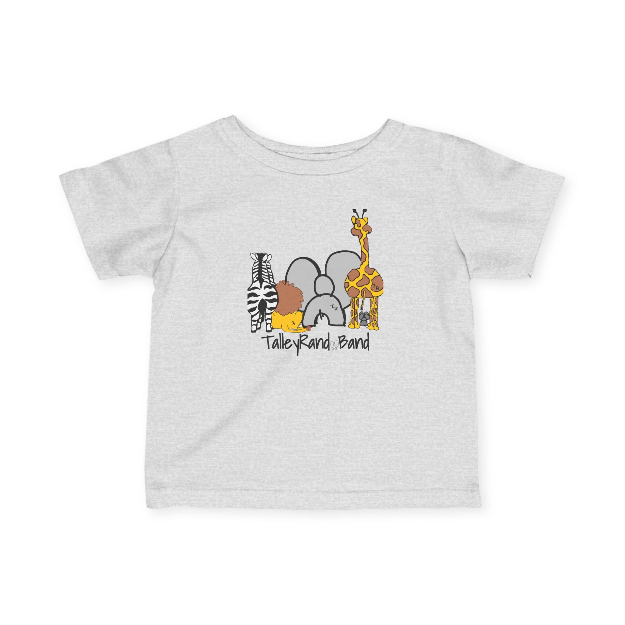Baby/Infant Tee - Talleyrand Band Front - Elephant Back