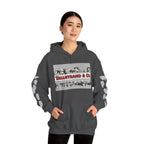 Talleyrand Band Hooded Sweatshirt Text Front/ picture back and picture sleeves