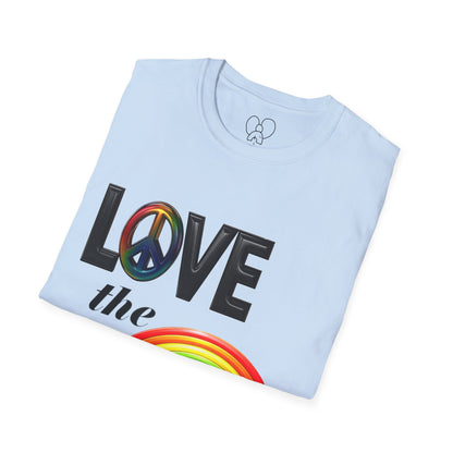 Rainbow Love Unisex T-Shirt