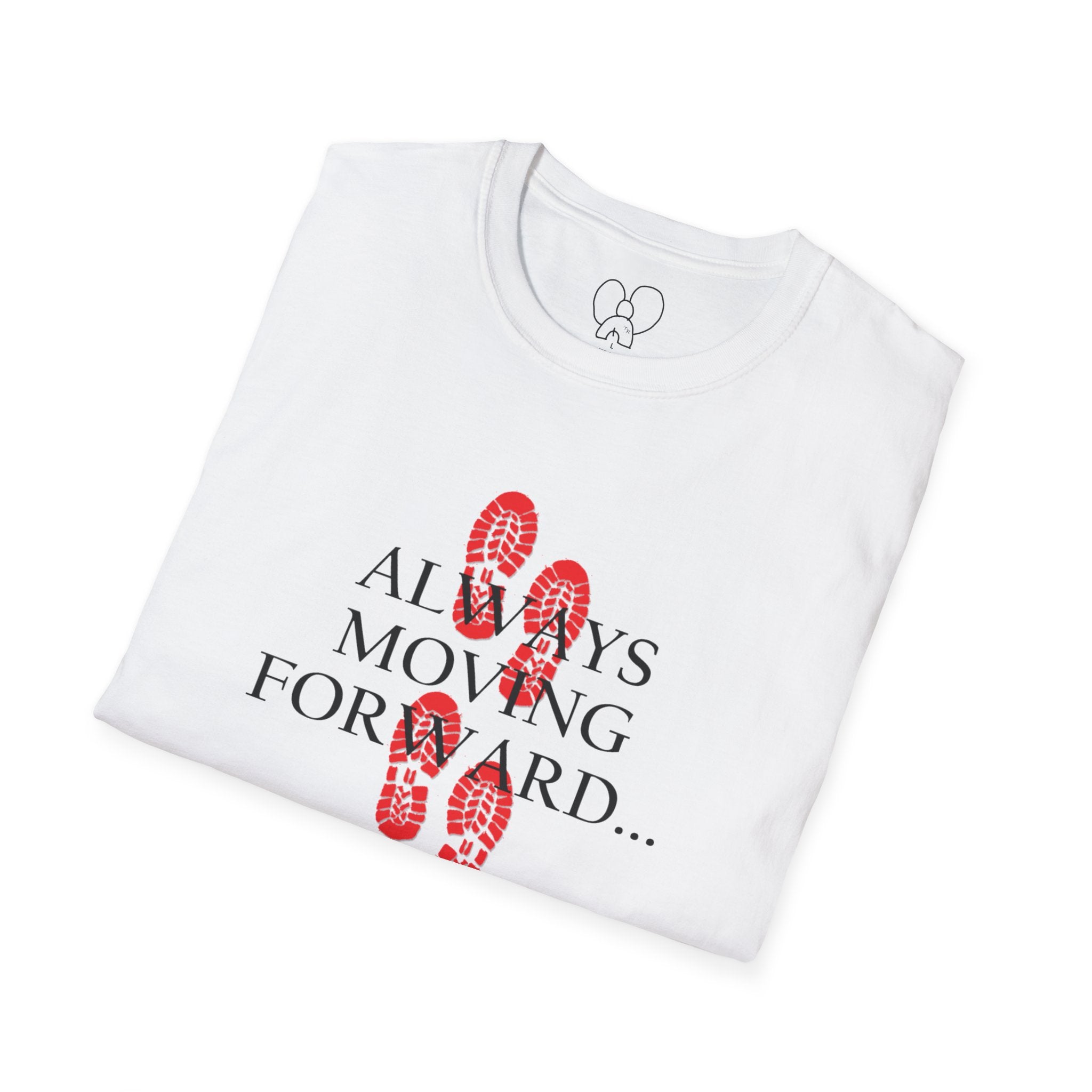Inspirational T-Shirt for Journey Enthusiasts, Always Moving Forward, Embrace the Journey, Motivational Tee, Gift for Adventurers