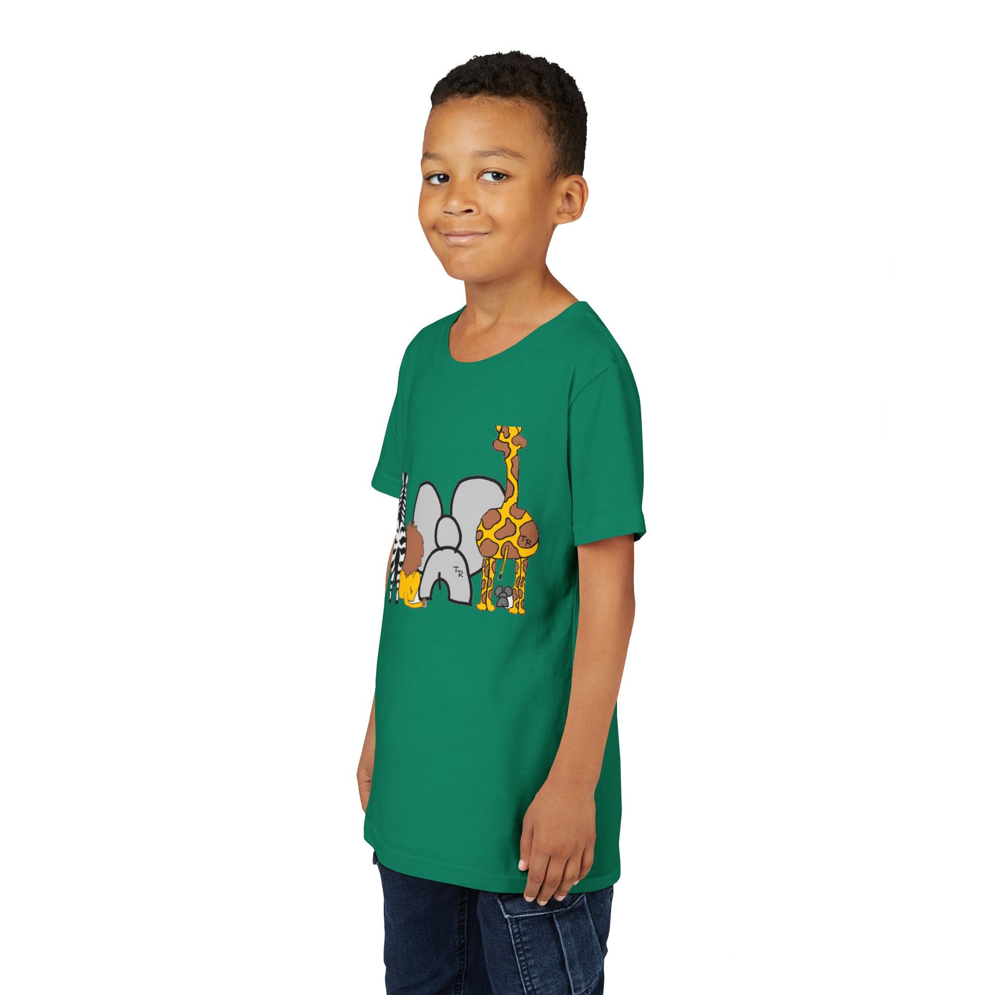 Youth Tee - Animals front only