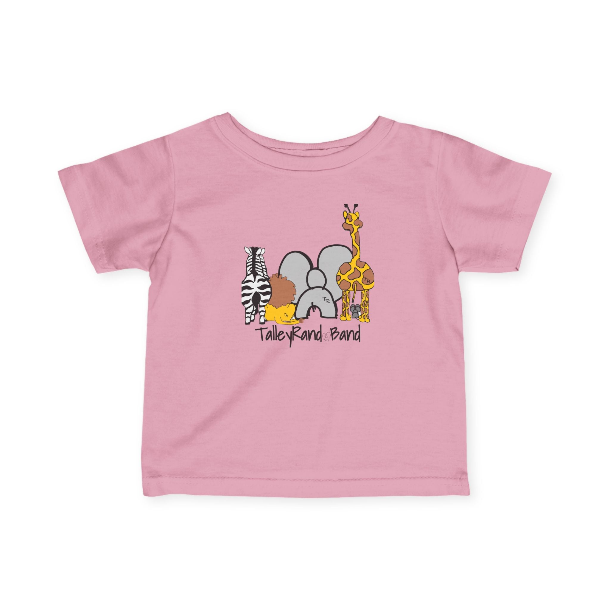 Baby/Infant Tee - Talleyrand Band Front - Elephant Back