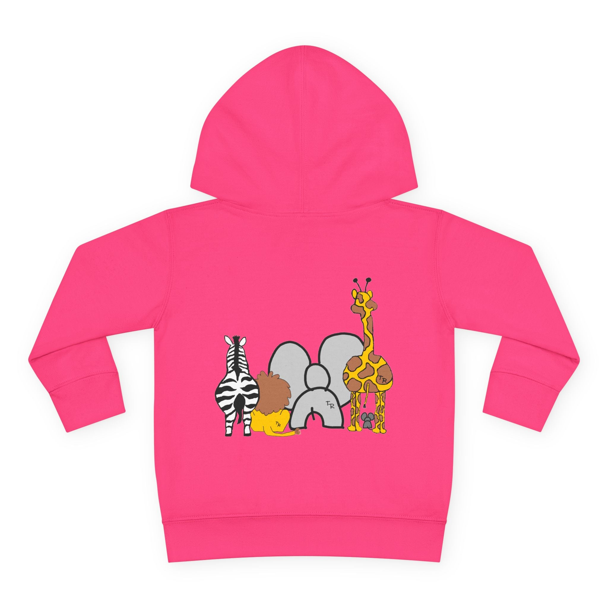 Kids Fleece Hoodie - TalleyRand Band Print Front - Stick Together Fam Back