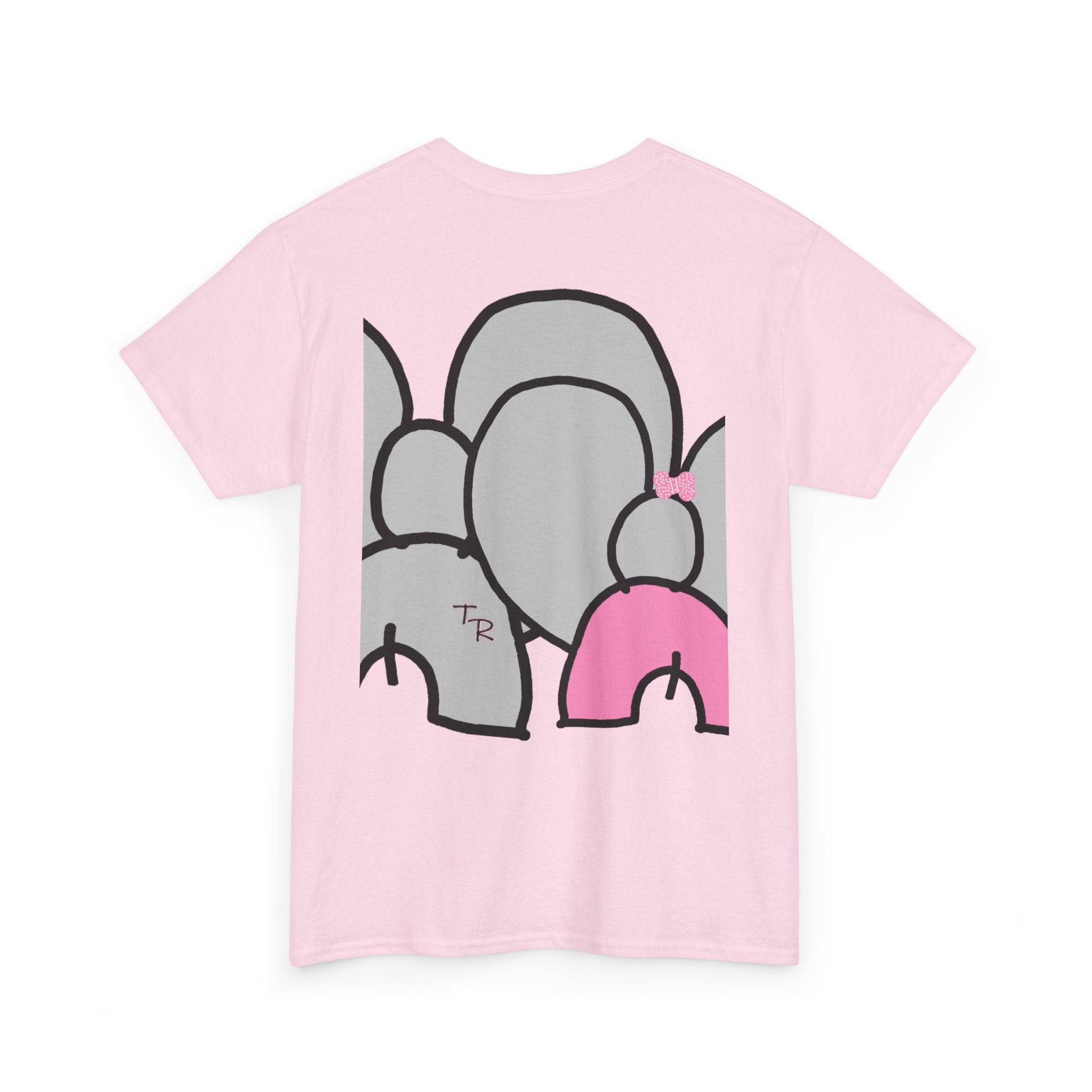 Elephant Crew Graphic Tee — TalleyRand & Co. Cute Pink Accent