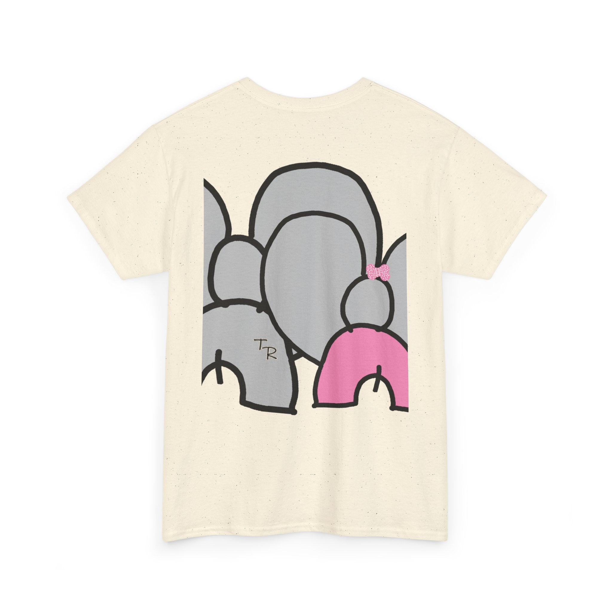 Elephant Crew Graphic Tee — TalleyRand & Co. Cute Pink Accent