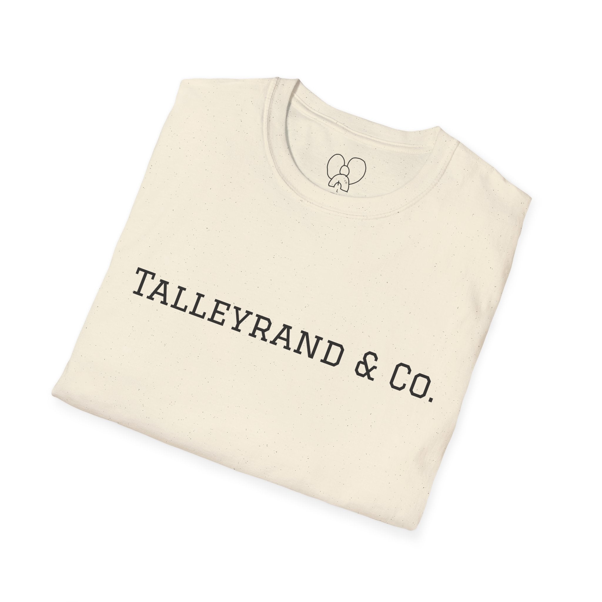 Classic Unisex Softstyle T-Shirt with Talleyrand & Co. Design, Casual Wear, Gift Idea, Everyday Basics, Trendy Fashion, Unisex Tee