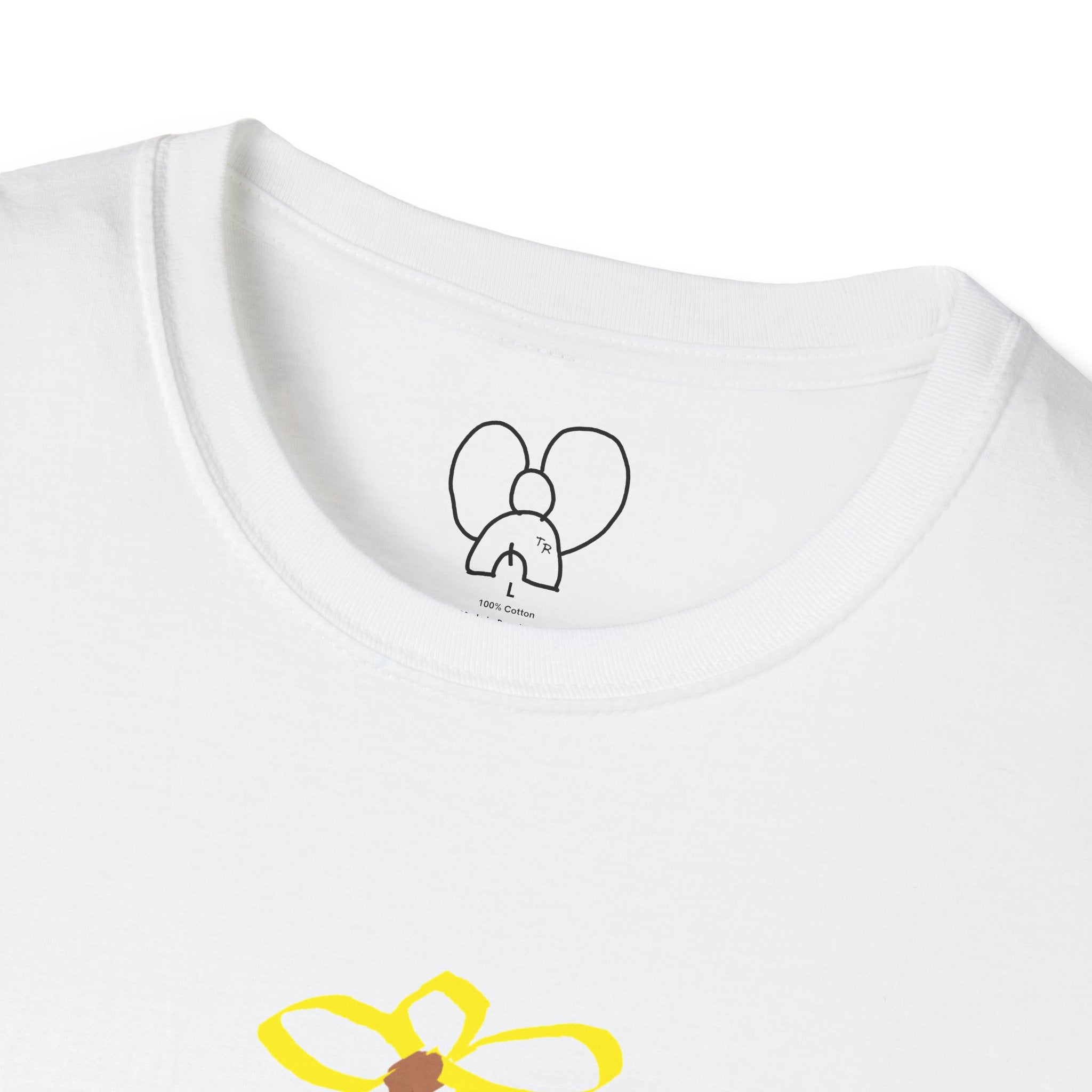 Unisex Softstyle T-Shirt with 'Miss You, Love You' Floral Design - Perfect for Gifts, Casual Wear, Friendship, Love