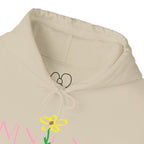Warm Floral Love Sweatshirt | Cozy Unisex Hoodie for Casual Everyday Wear, Gifts, Mother's Day, Birthdays, Friendship