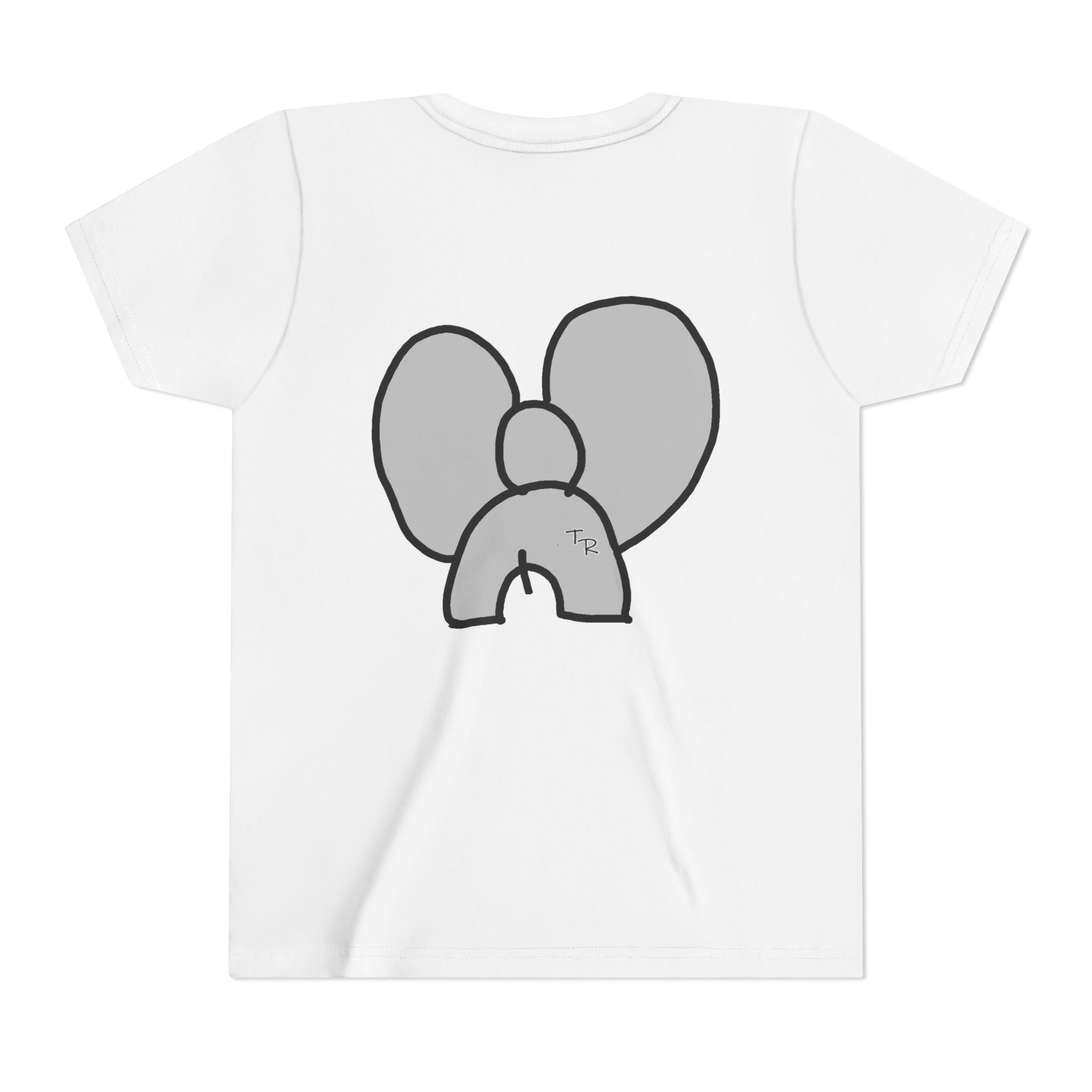 Youth Tee - Animals Front - Elephant