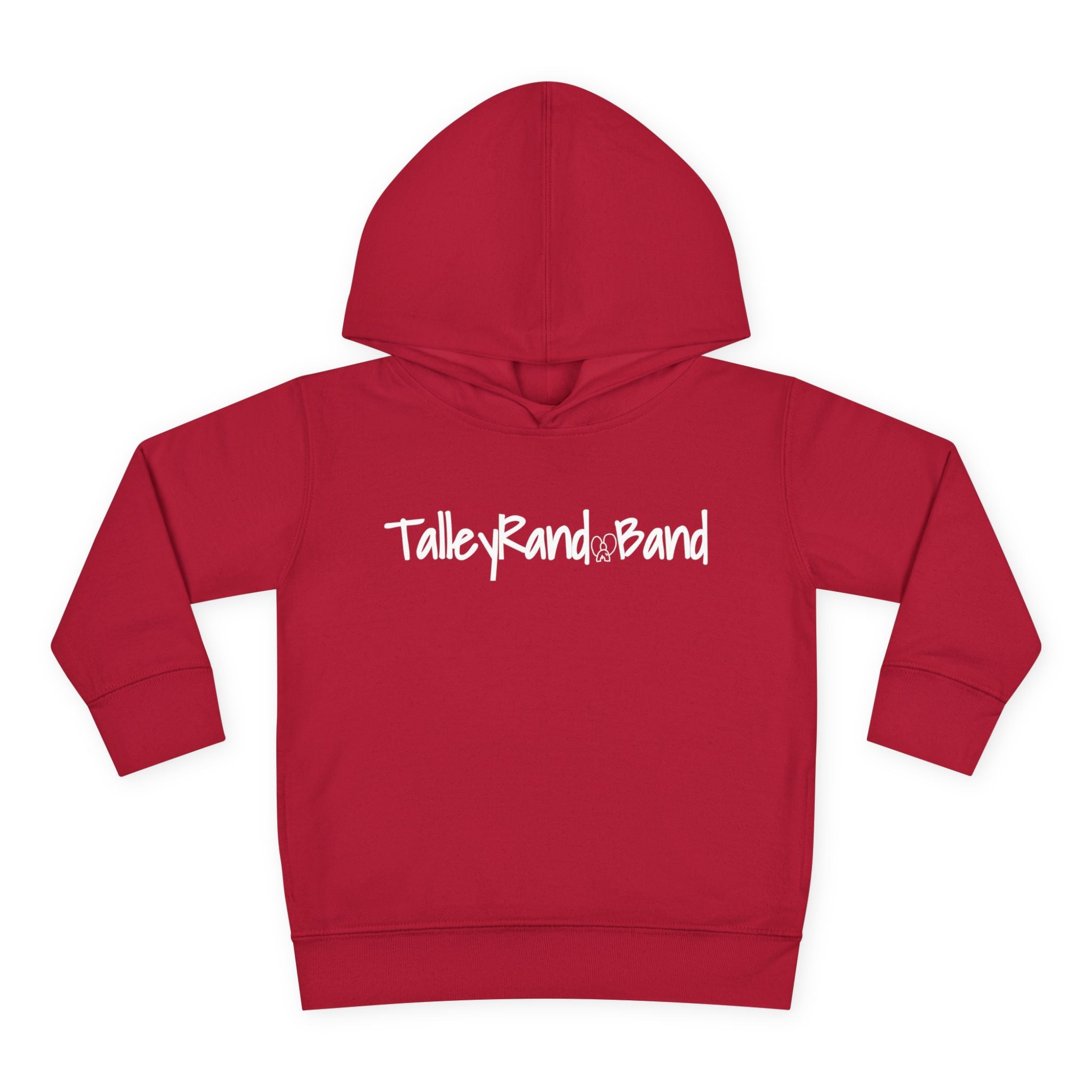 Kids Fleece Hoodie - TalleyRand Band Print Front - Stick Together Fam Back