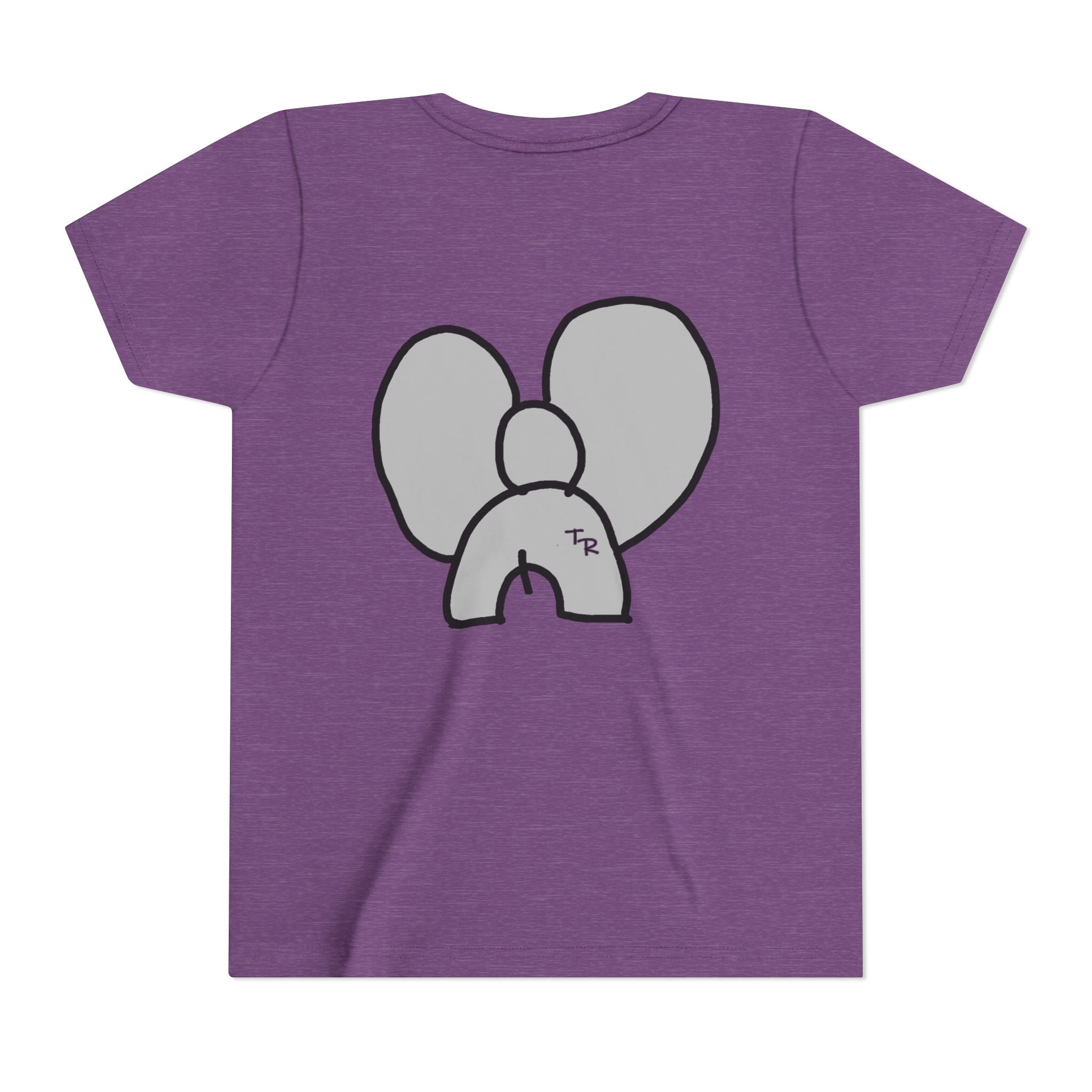 Youth Tee - Animals Front - Elephant