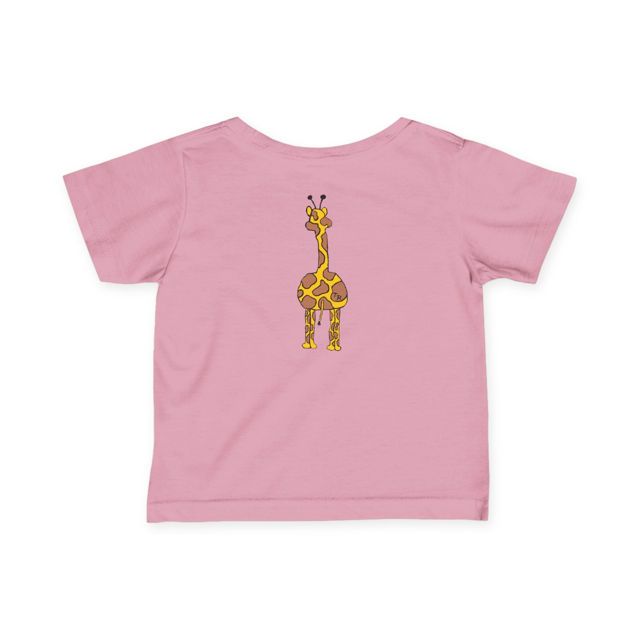 Baby/Infant Tee - Talleyrand Band front - Giraffe Back