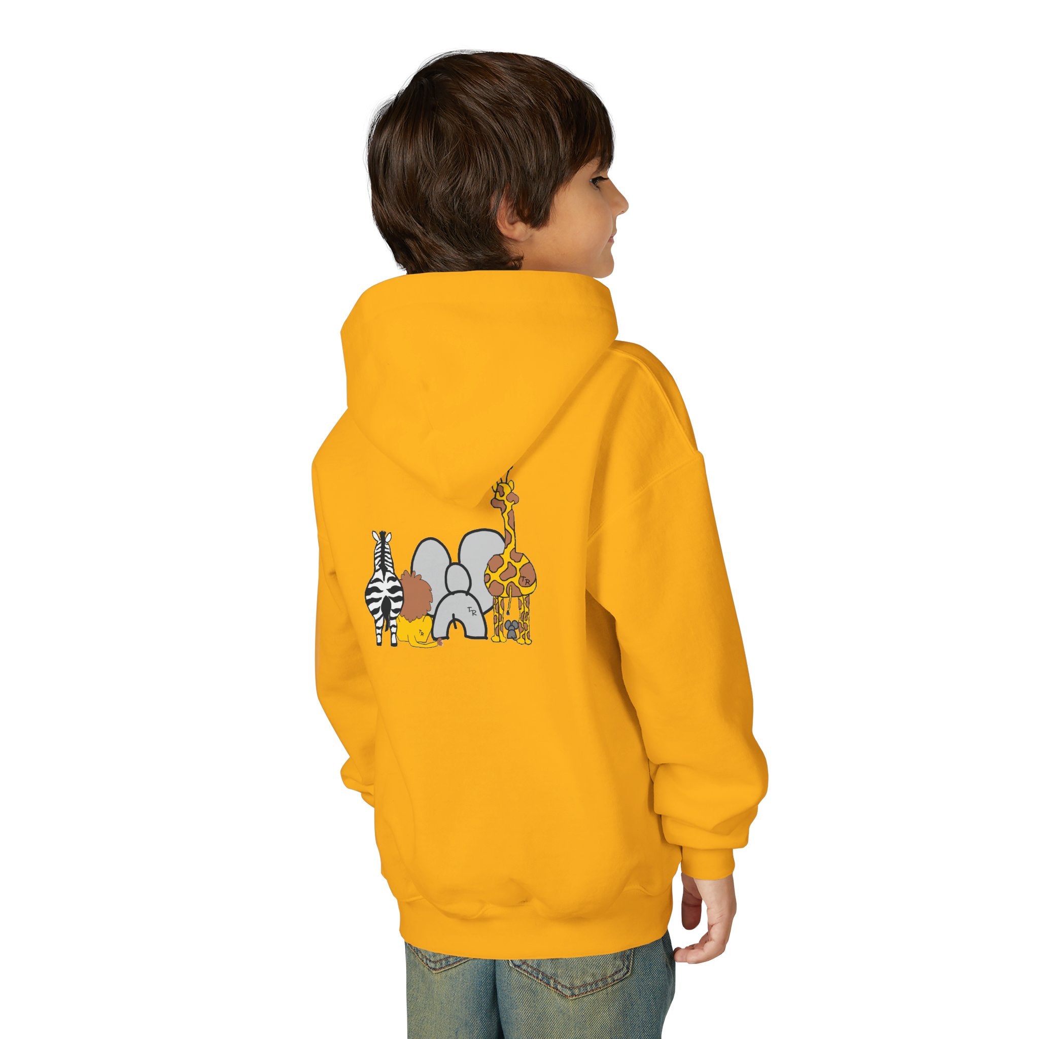 Youth Hoodie -TalleyRand Band Front/Animals Back
