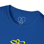 Unisex Softstyle T-Shirt with 'Miss You, Love You' Floral Design - Perfect for Gifts, Casual Wear, Friendship, Love