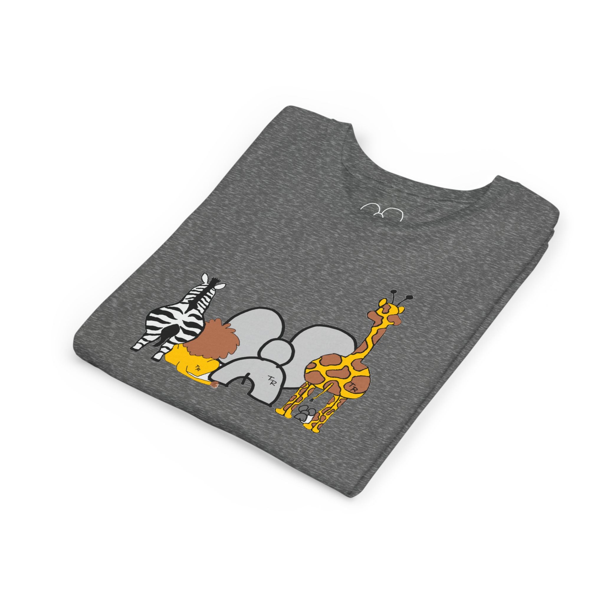 Youth Tee - Animals Front - Elephant